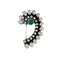 Indian Marathi Nath for Women Oxidized Pearl Marathi Nose Ring Clip-On Marathi Bridal Nathani Bollywood Style Faux Pearl Non-Piercing Jewelry for Women Gift For Her - Indian Jewelry Nose Ring